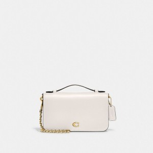 Coach Bea Crossbody Bag Brass/Chalk | COH865421