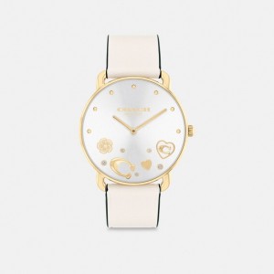 Coach Elliot Watch, 36 Mm Chalk | COH866258