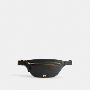 Coach Essential Belt Bag Brass/Black | COH865448