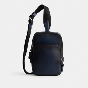 Coach Gotham Sling Pack 13 Deep Blue | COH866496