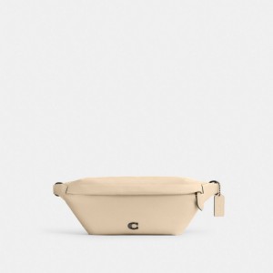 Coach Hall Belt Bag Ivory | COH866668