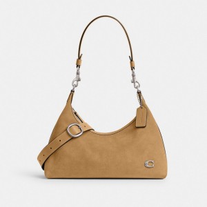 Coach Juliet Shoulder Bag Silver/Peanut | COH864935