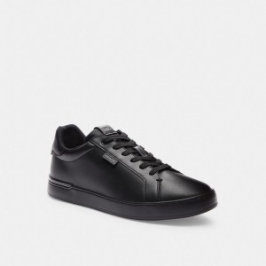 Coach Lowline Low Top Sneaker Black | COH866787