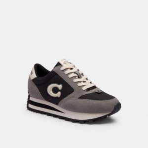 Coach Runner Sneaker Black/Chalk | COH865819