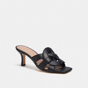Coach Tillie Sandal Black | COH865740